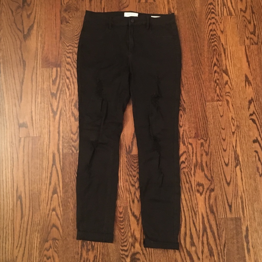 Women’s ~Black Ripped Pacsun ~Jeans ~Size 29